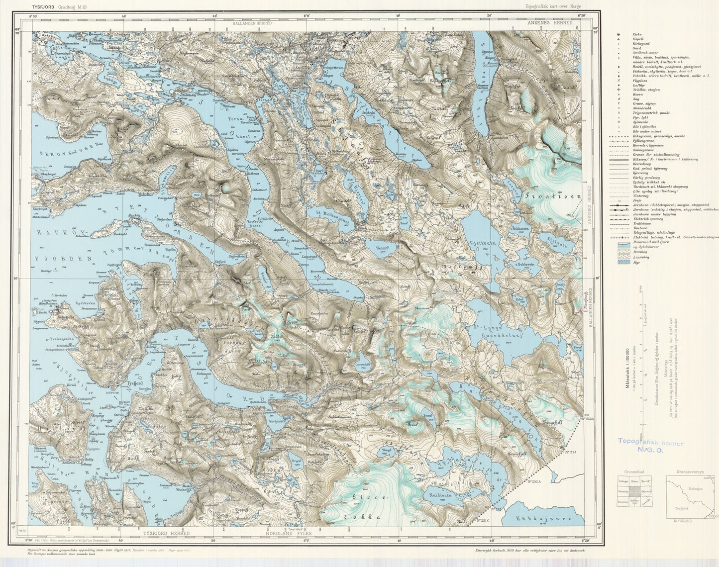 M10 Tysfjord: Nordland