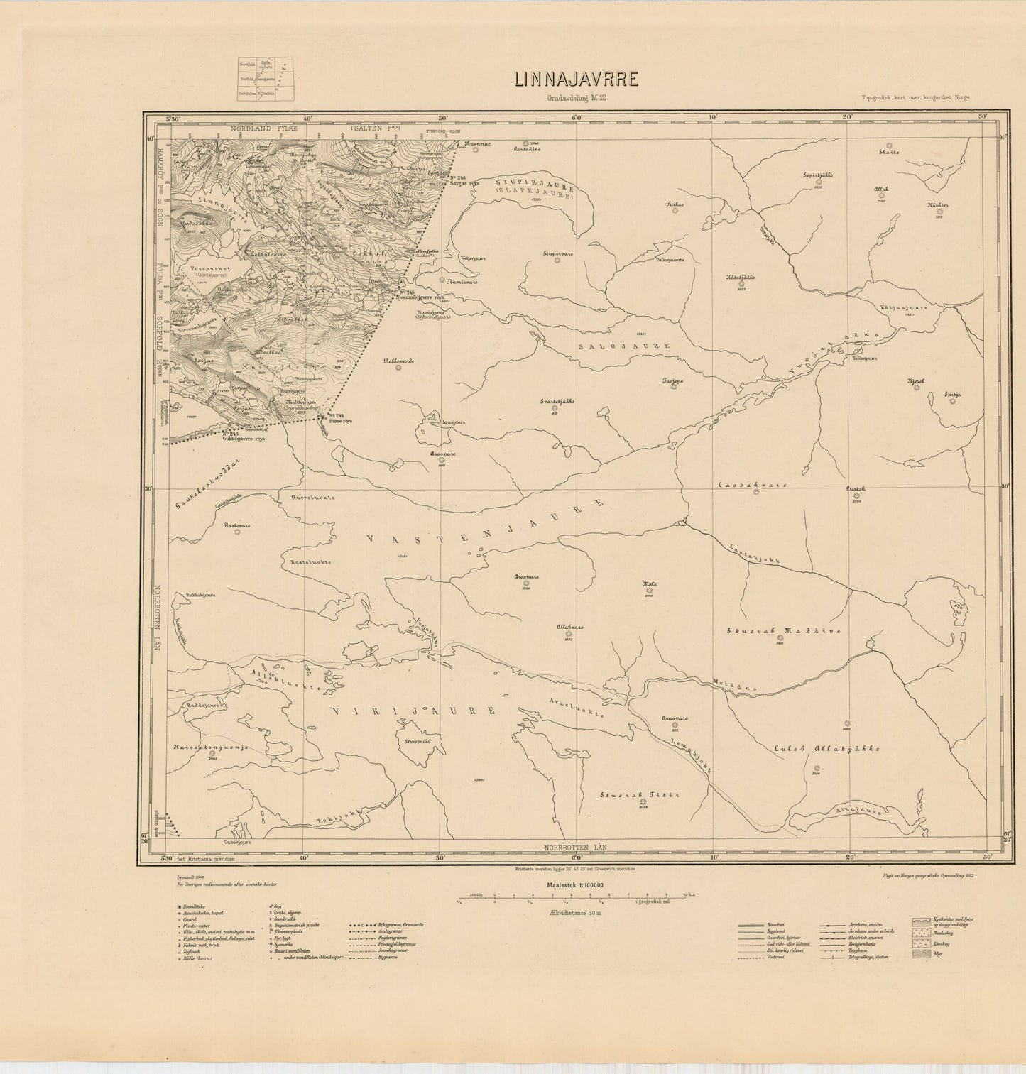 M12 Linnajavrre: Nordland