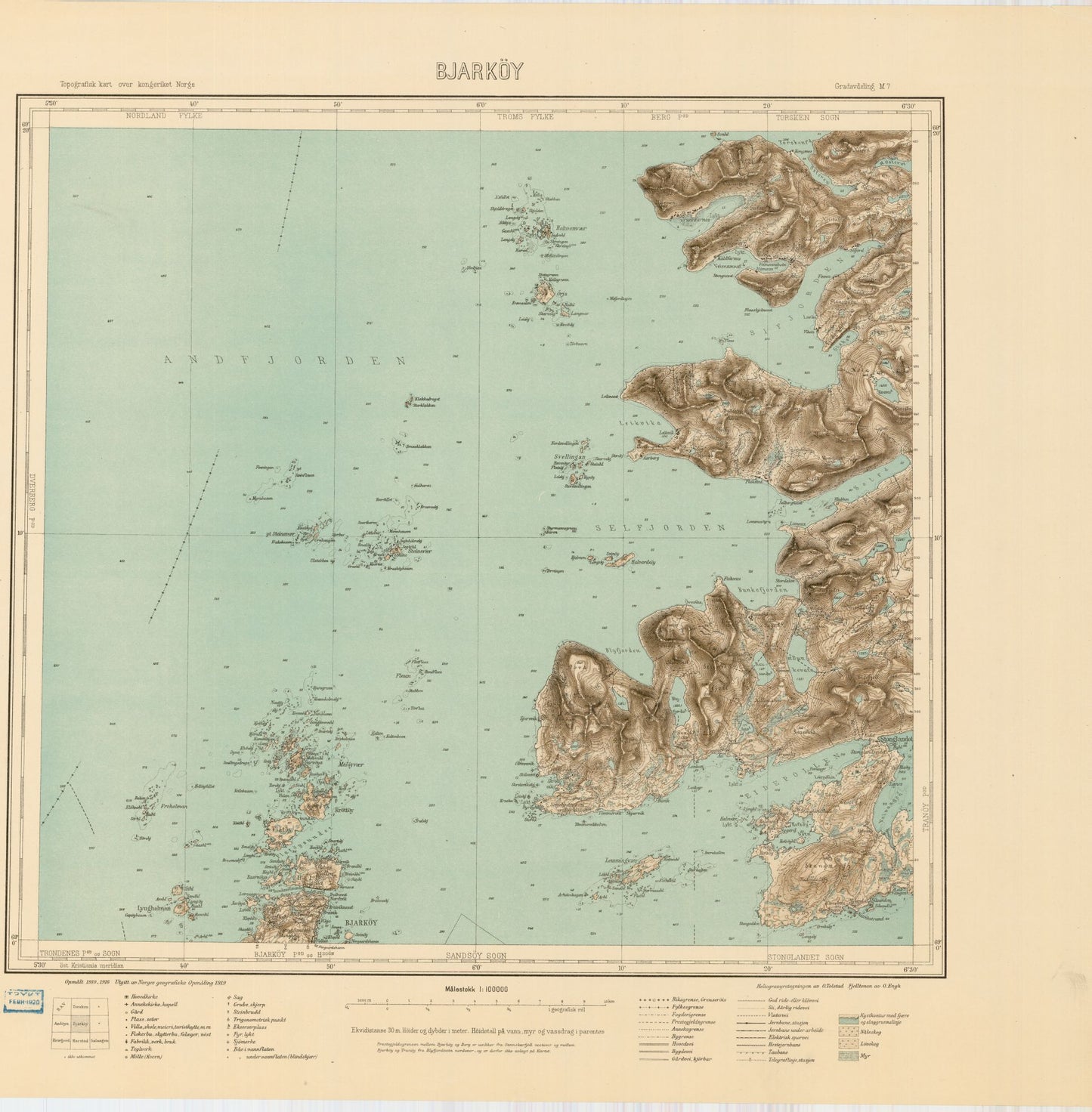 M7 Bjarkøy: Nordland | Troms