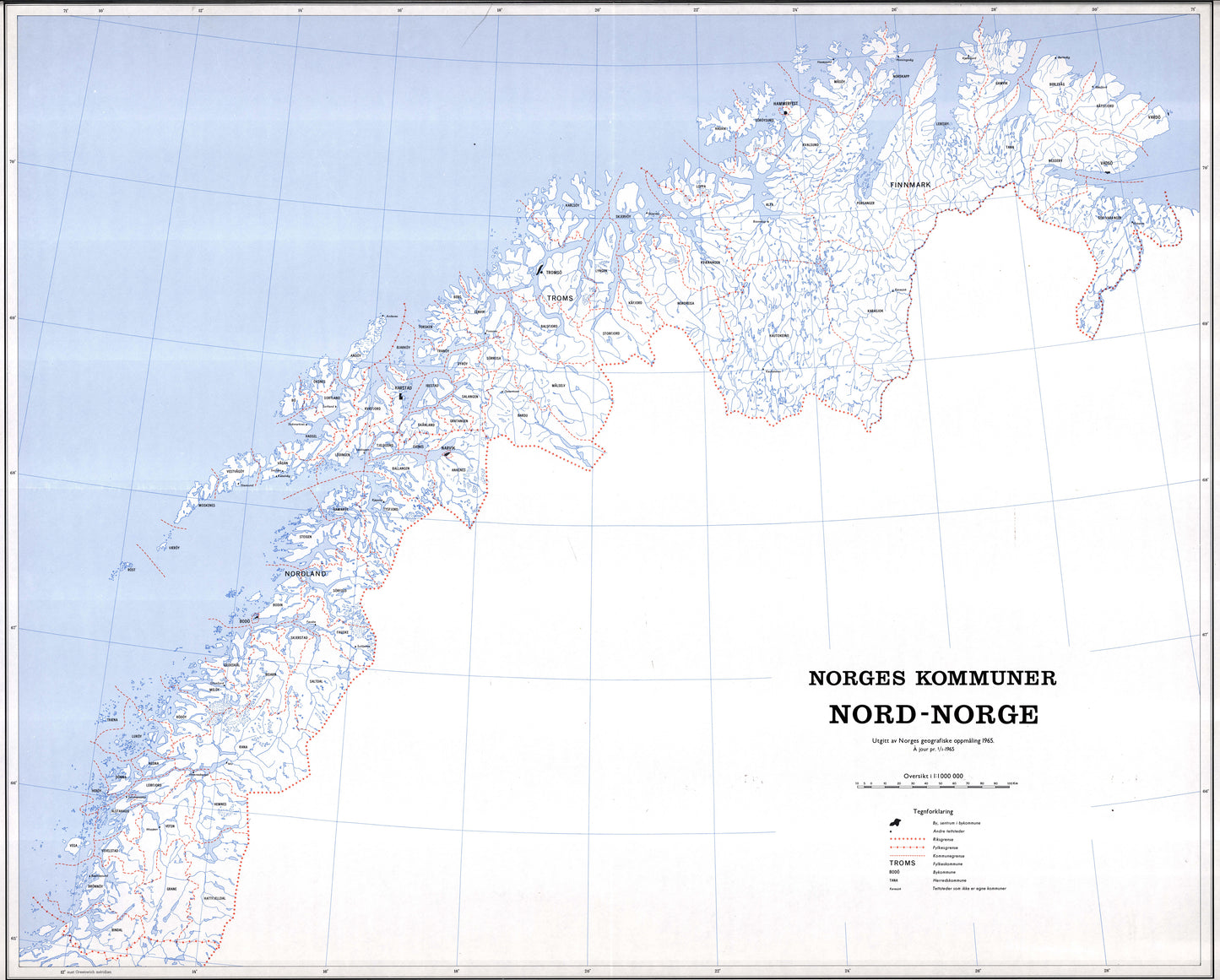 Norges kommuner Nord-Norge: Norge