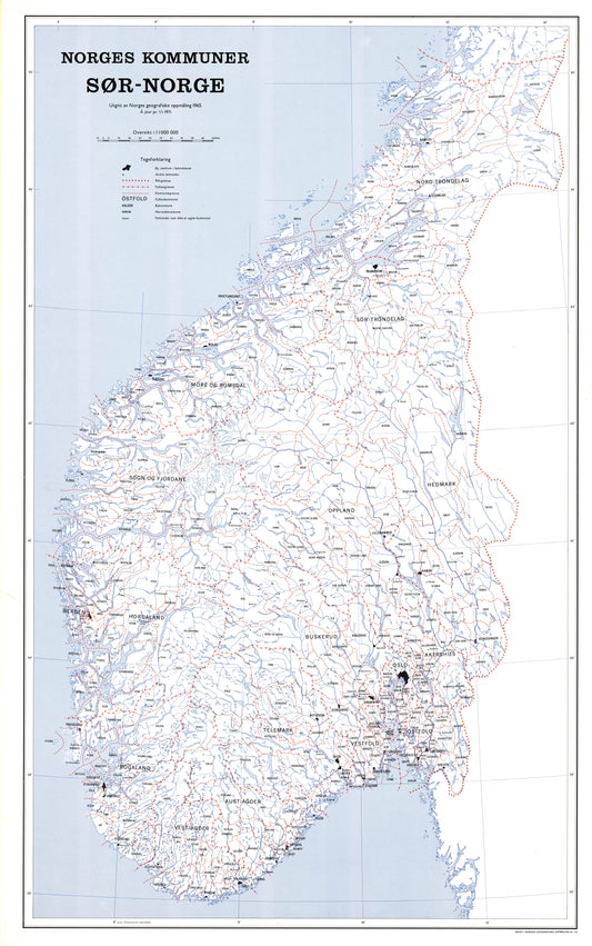 Norges kommuner Sør-Norge: Norge