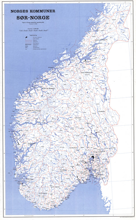 Norges kommuner Sør-Norge: Norge