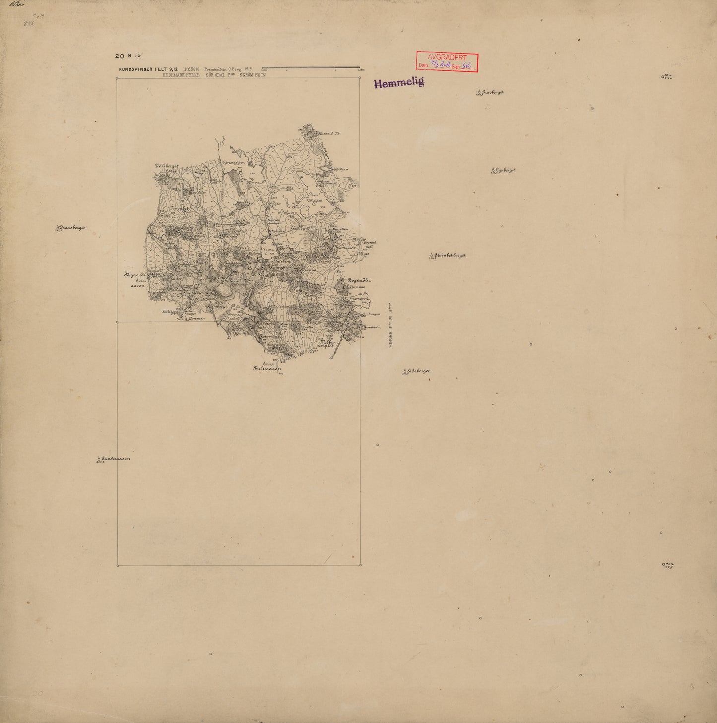 Nr. 8; felt 13: Hedmark