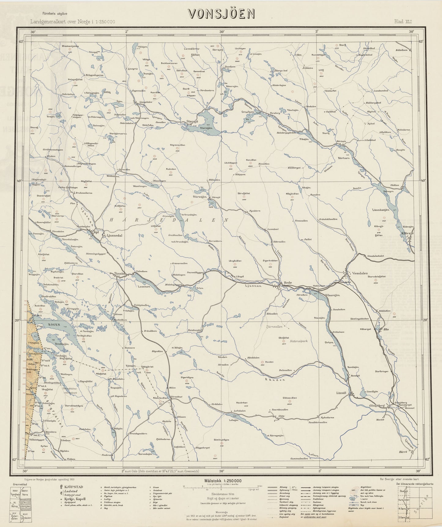 Vonsjøen: Oppland