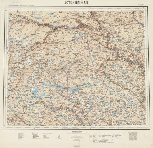 Jotunheimen: Oppland | Sogn og Fjordane