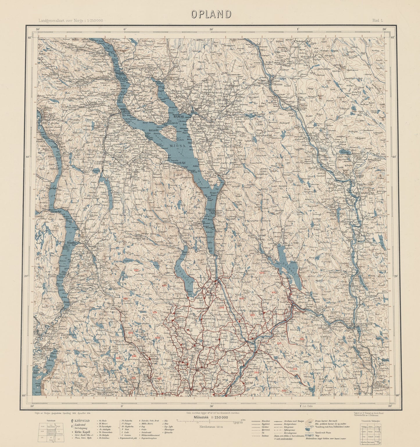 Opland: Akershus | Buskerud | Hedmark | Oppland