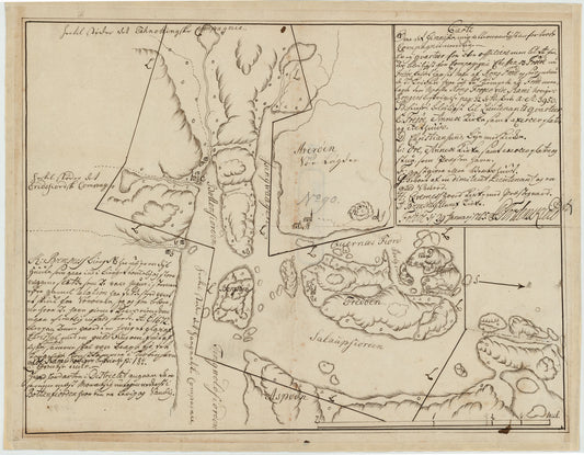 Kartblad 120: Carte over det Gimniske Compagnie: Møre og Romsdal