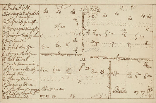 Kartblad 131: Rids af det Opdalske Compagnie District: Hordaland