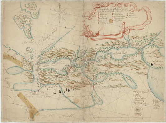 Kartblad 157: Carte over det Etniske Compagnie District: Hordaland
