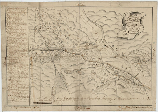 Kartblad 54: Carth over det Waagesche Compagnie District: Oppland