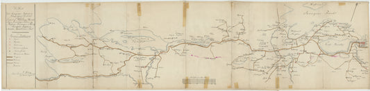 Kartblad 78: Wey-Carte over det Skongenske Compagnie District: Nord-Trøndelag