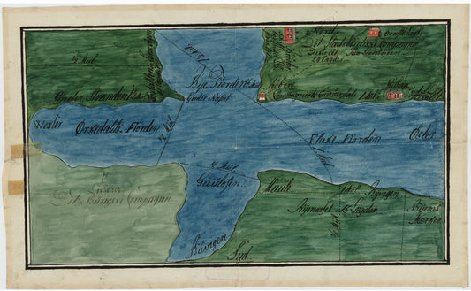 Kartblad 95: Det Stadsbøidiske Compagnie District: Sør-Trøndelag