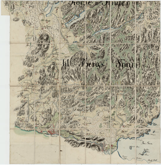 Kart over en del av Rokke, Skjeberg, Varteig, Degernes, Rakkestad, Ons og Eidsberg, del 2: Østfold