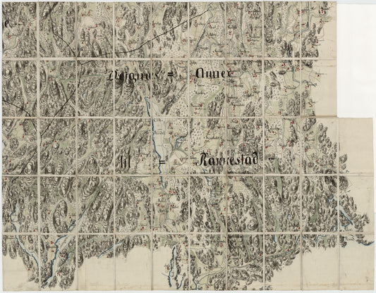 Kart over en del av Rokke, Skjeberg, Varteig, Degernes, Rakkestad, Ons og Eidsberg, del 4: Østfold