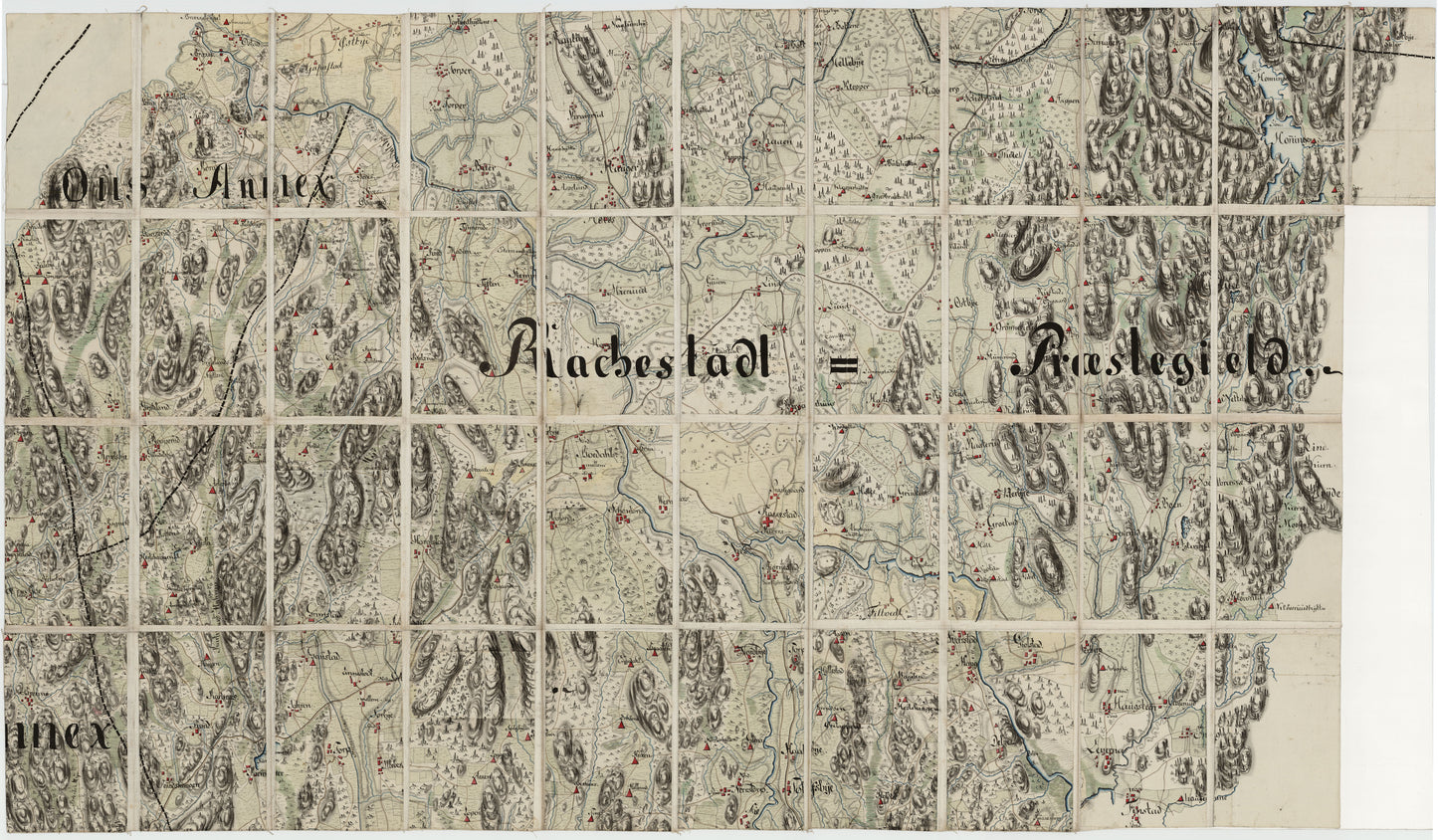 Kart over en del av Rokke, Skjeberg, Varteig, Degernes, Rakkestad, Ons og Eidsberg, del 6: Østfold