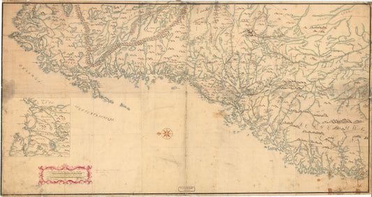Norge 37: Carte over Bergens; Trundhiems og Nordlands Districter: Norge