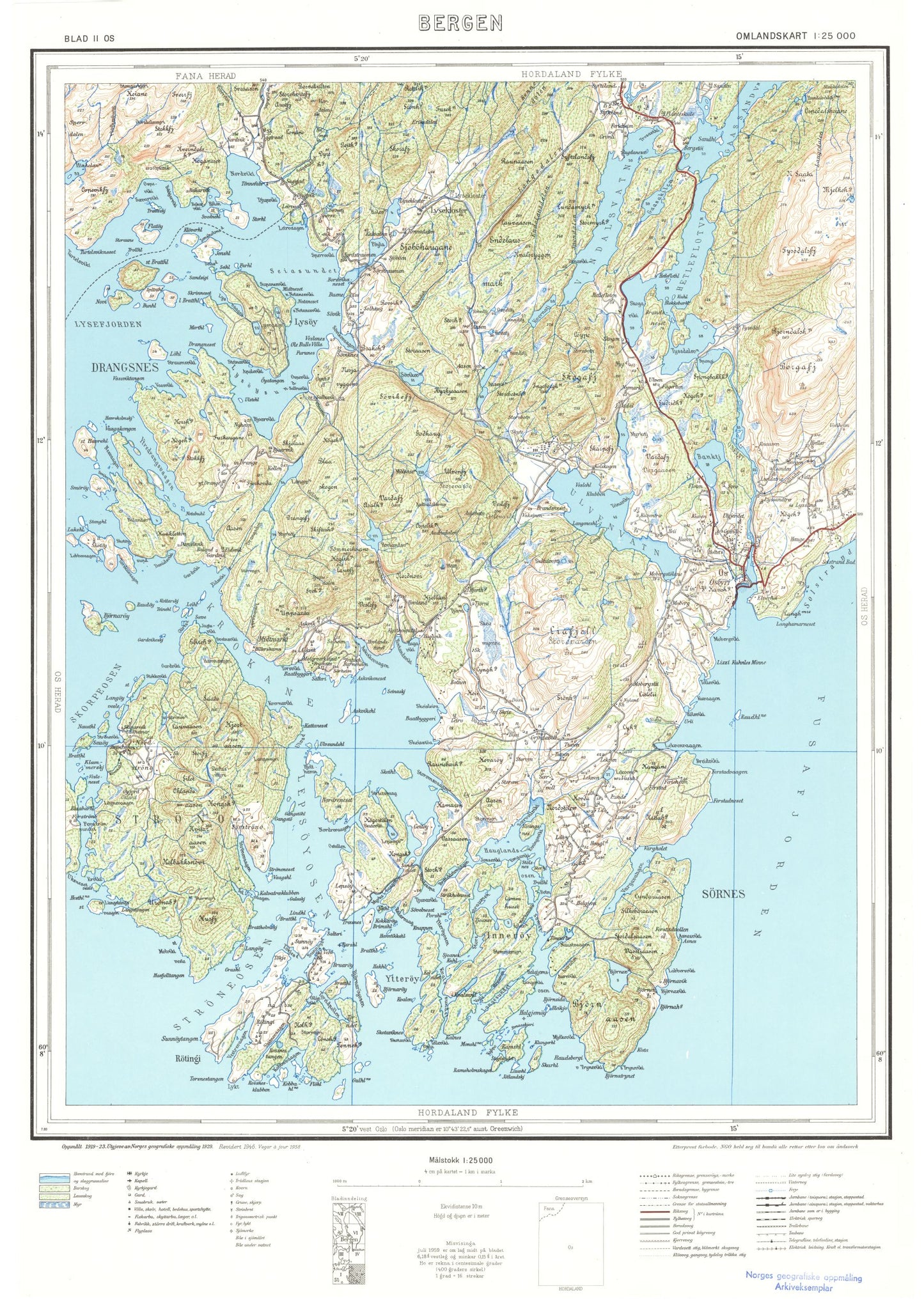 Bergen omland II: Hordaland