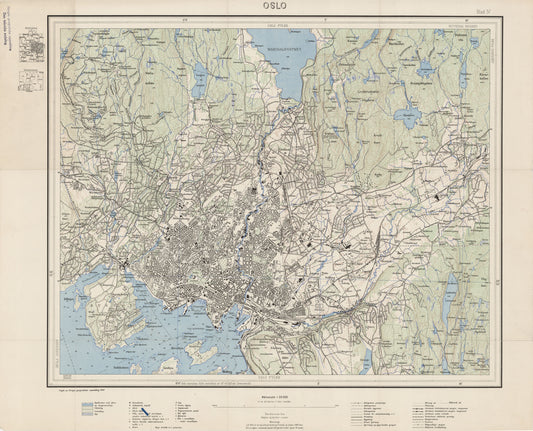 Oslo blad 4: Akershus | Oslo