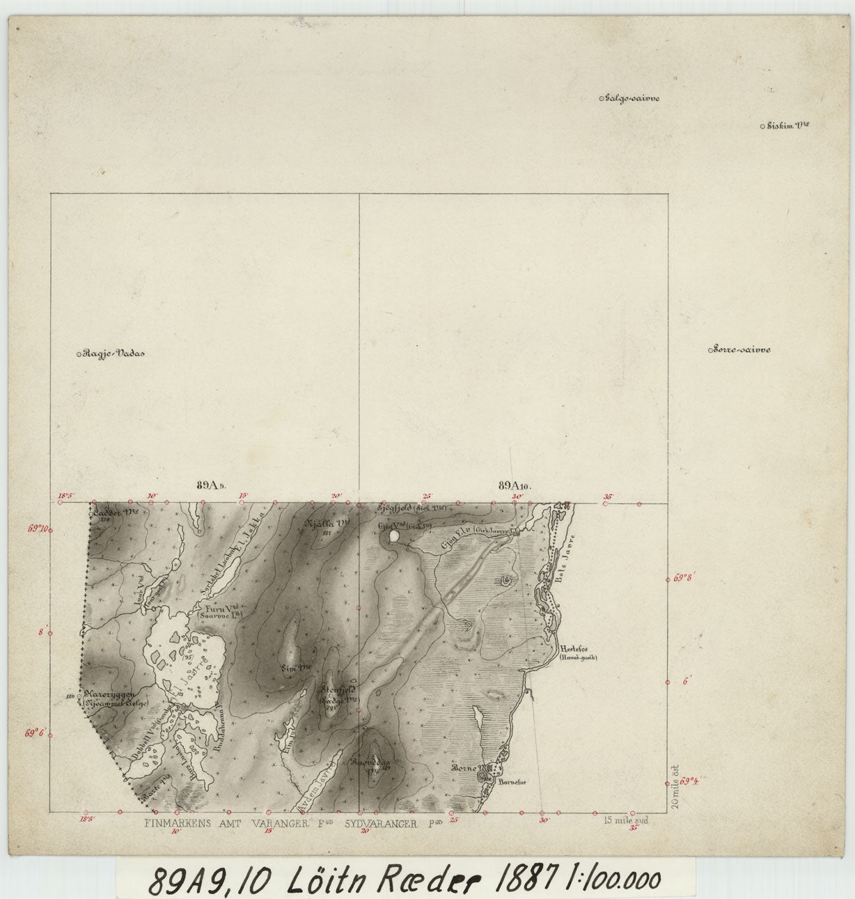 89A 9; 89A 10: Finnmark