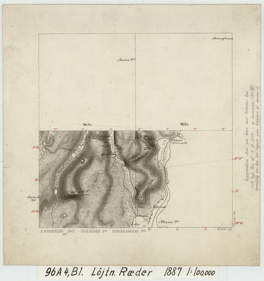 96A 4; 96B 1: Finnmark