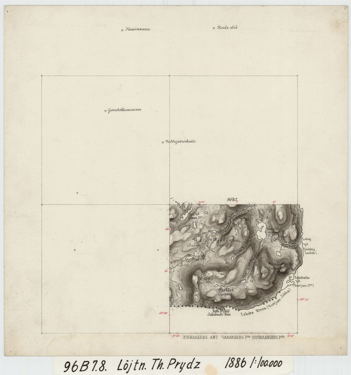 96B 7; 96B 8: Finnmark