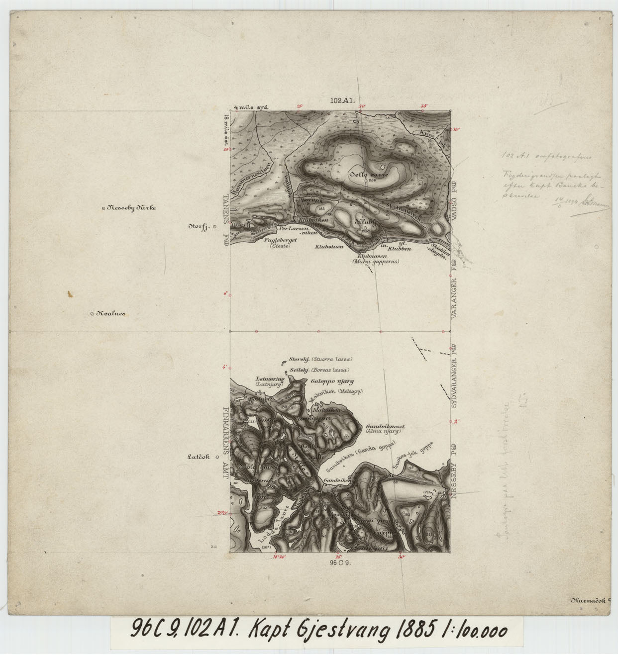 96C 9; 102A 1: Finnmark