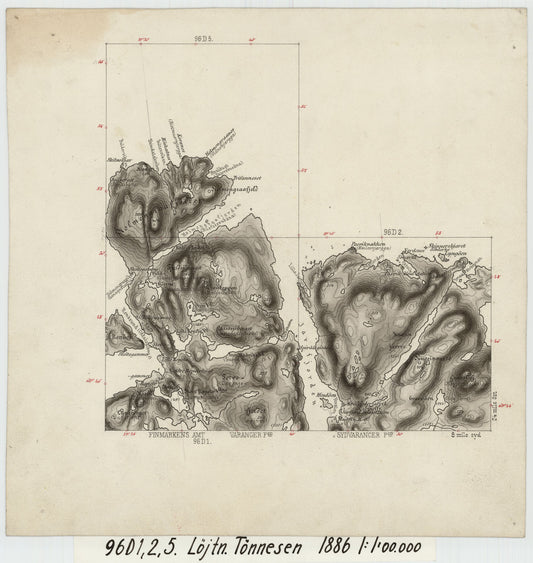 96D 1; 96D 2; 96D 5: Finnmark