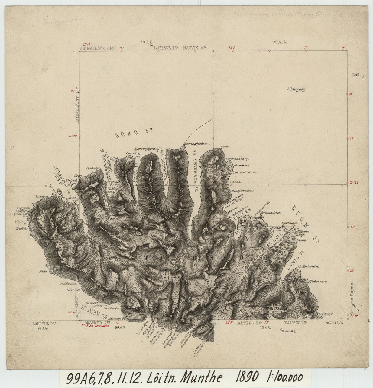 99A 6; 99A 7; 99A 8; 99A 11; 99A 12: Finnmark