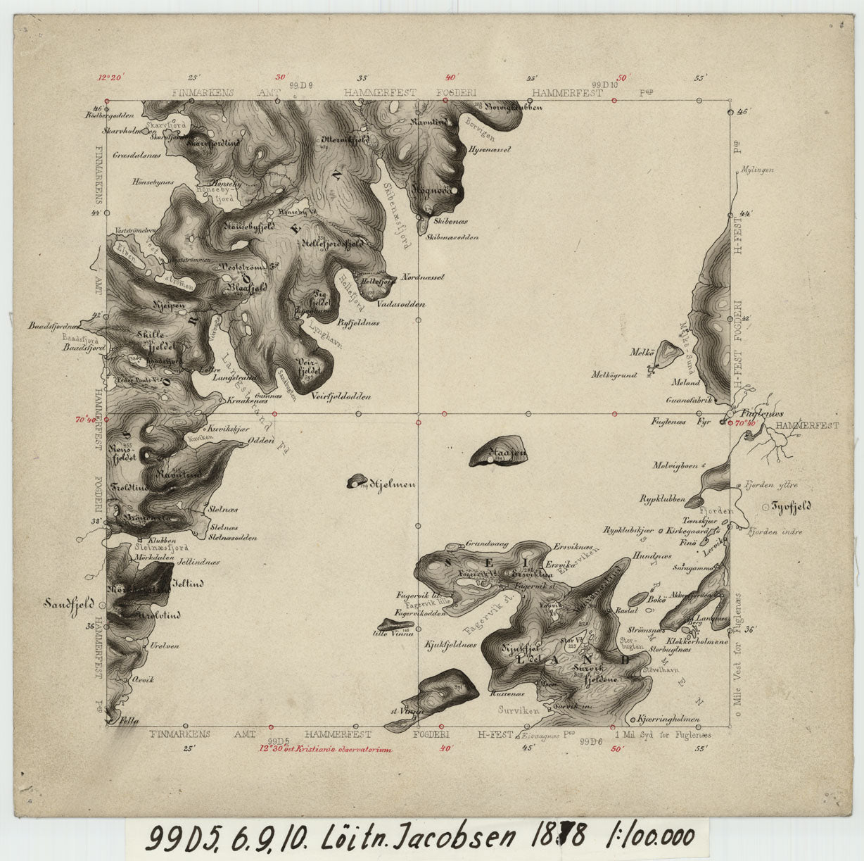 99D 5; 99D 6; 99D 9; 99D 10: Finnmark