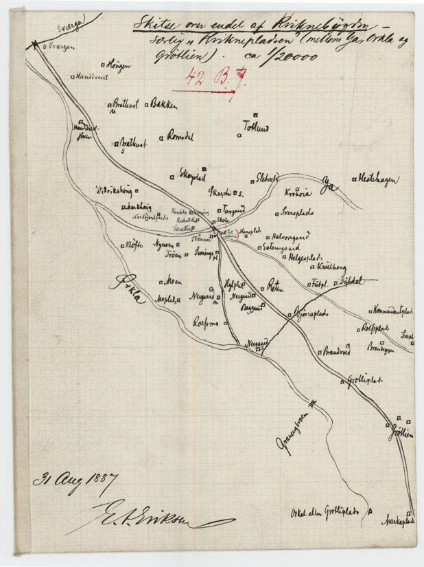 42B 7 skisse: Hedmark