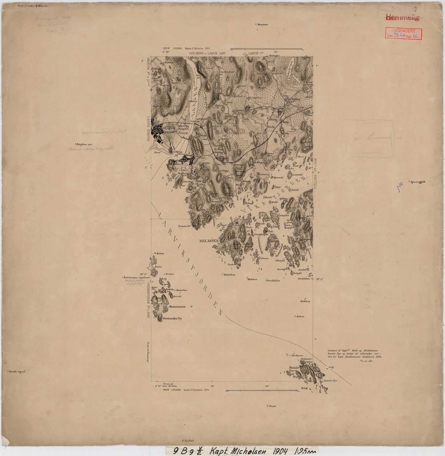 9B 9 vest: Vestfold