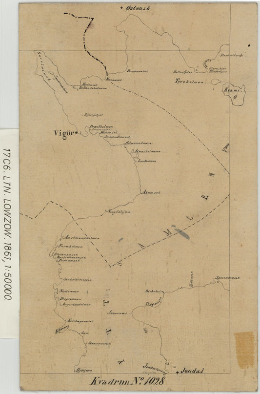 17C 6 (geometrisk hovednet): Hordaland