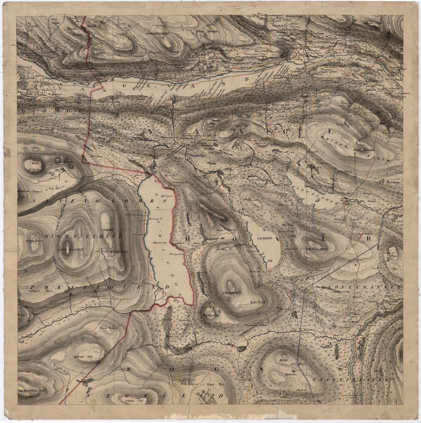 30D 12; 31C 9; 36B 4; 37A 1: Oppland | Sogn og Fjordane