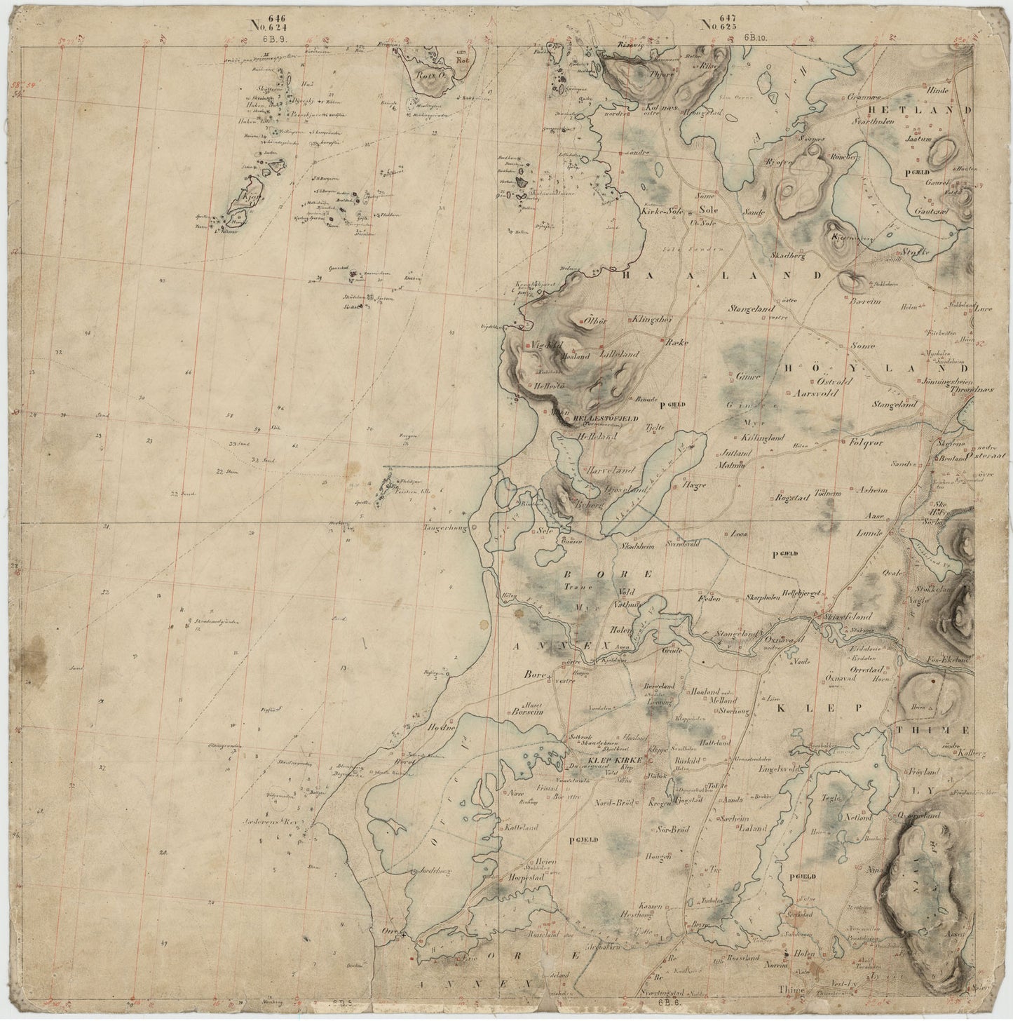 6B 5; 6B 6; 6B 9; 6B 10: Rogaland