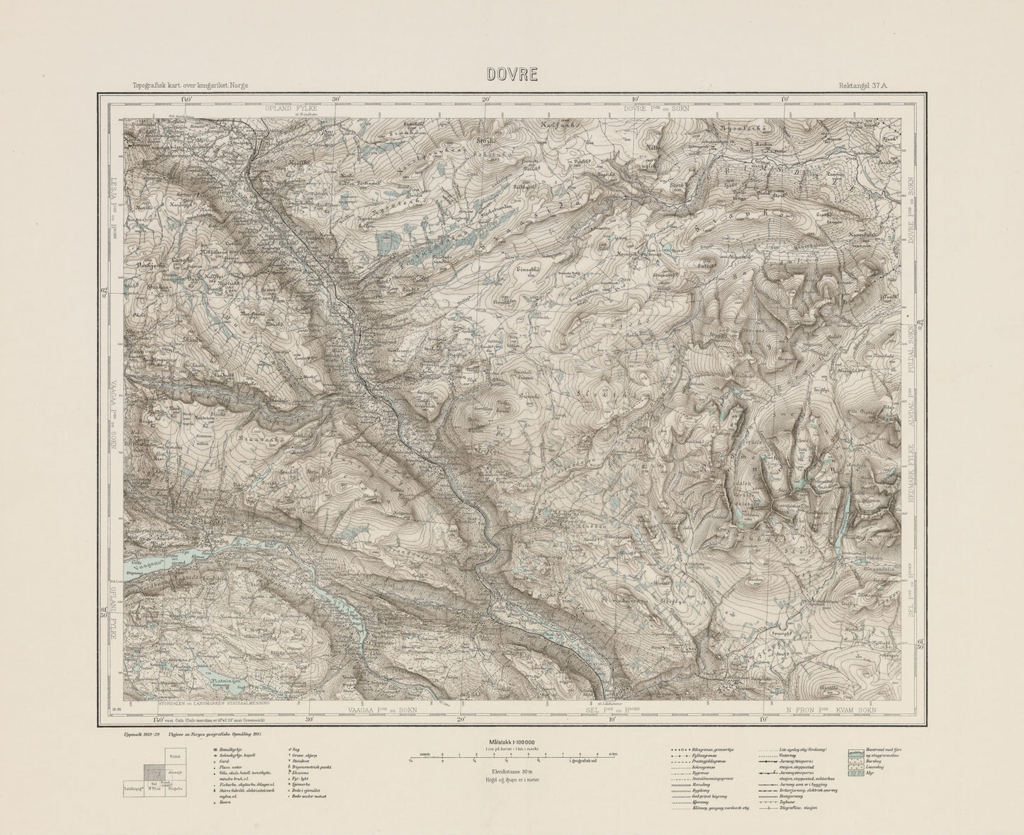 37A Dovre: Oppland