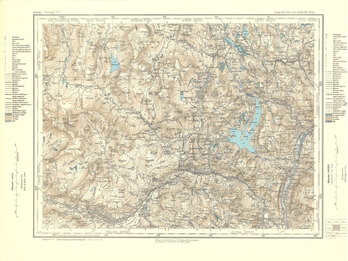 37D Folldal: Hedmark | Sør-Trøndelag