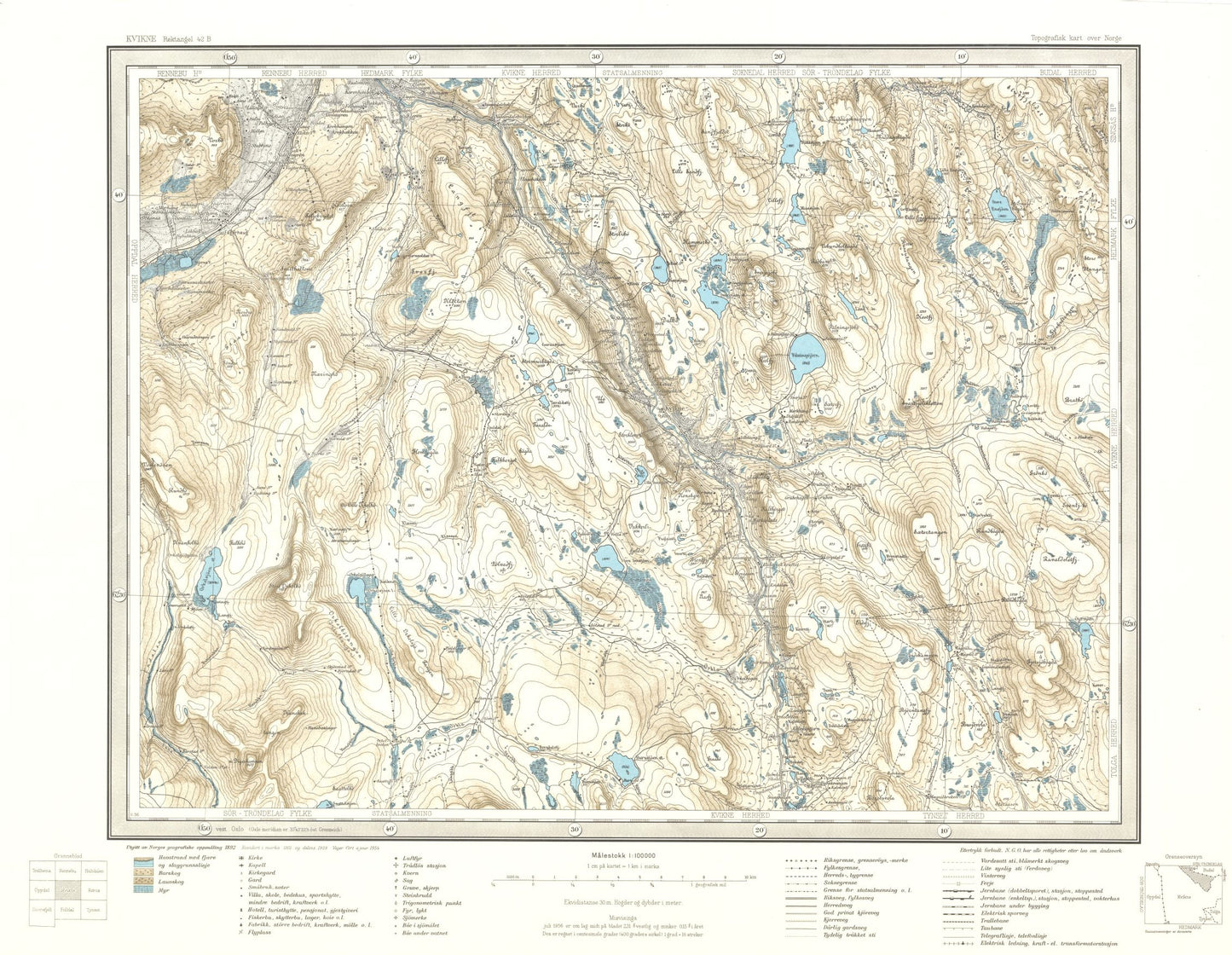 42B Kvikne: Hedmark | Sør-Trøndelag