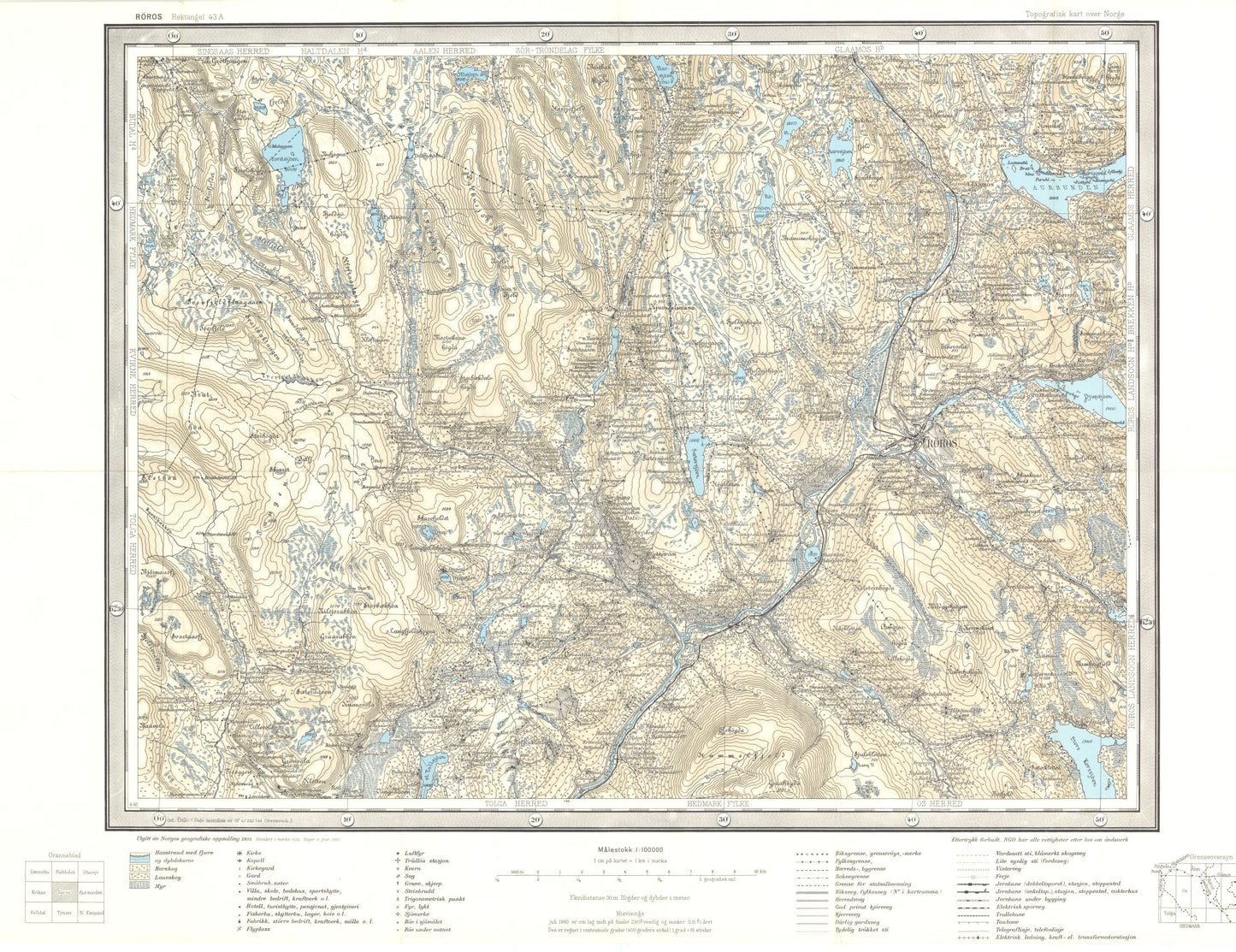 43A Røros: Hedmark | Sør-Trøndelag