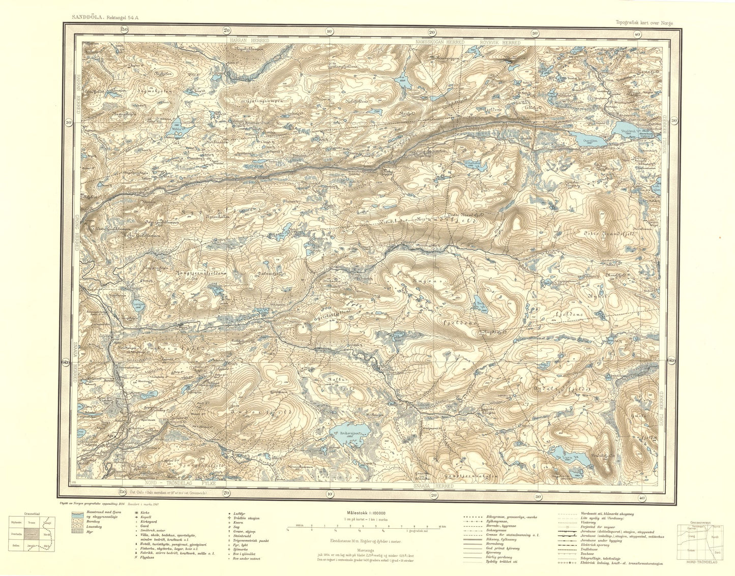 54A Sanddøla: Nord-Trøndelag