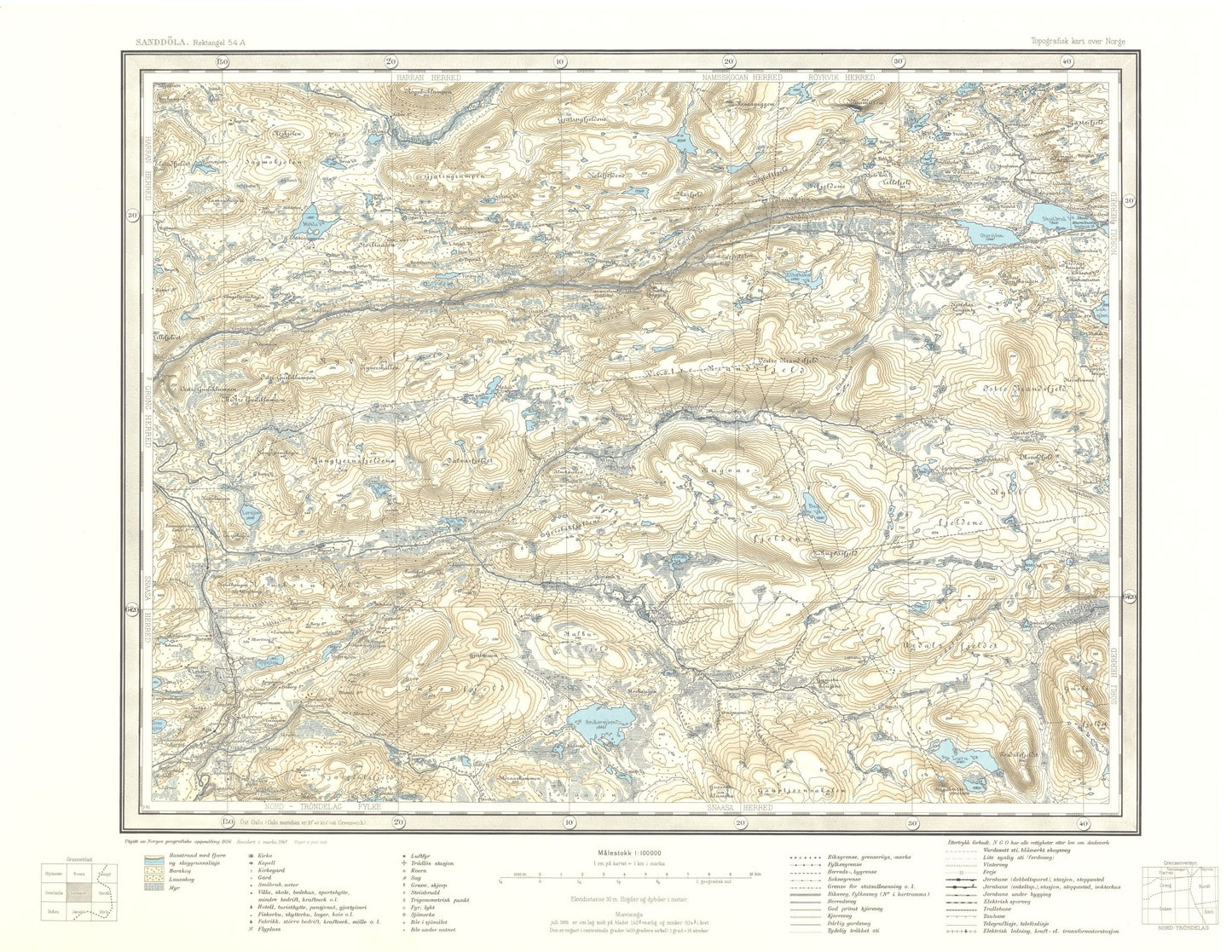 54A Sanddøla: Nord-Trøndelag