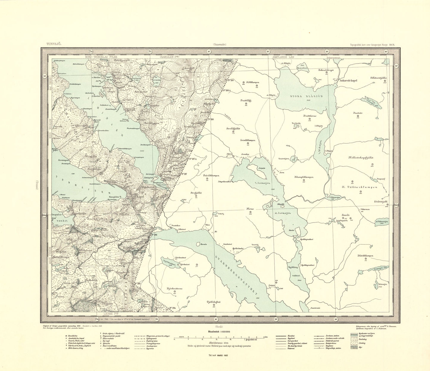 54D Tunnsjø: Nord-Trøndelag