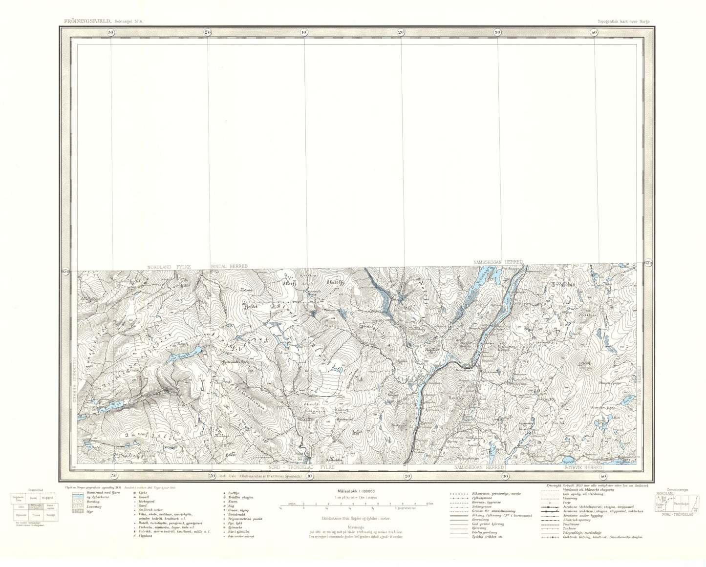 57A Frøiningsfjeld: Nordland | Nord-Trøndelag