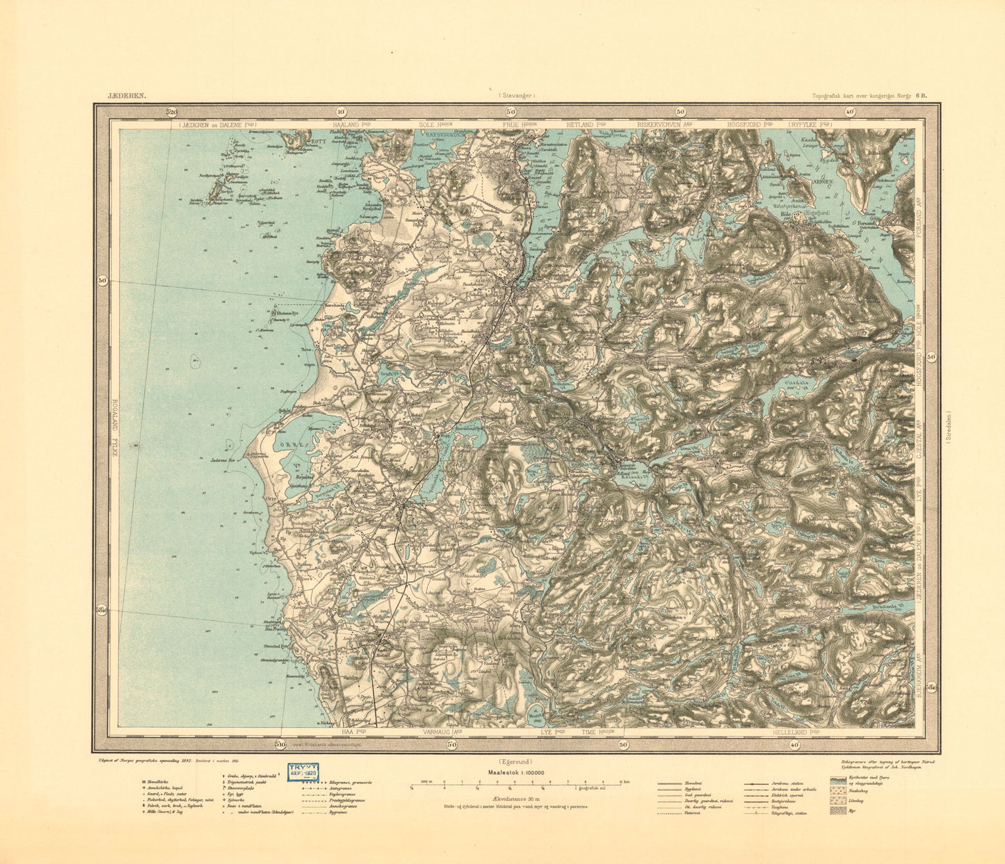 6B Jæren: Rogaland