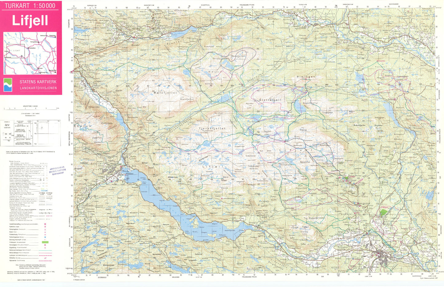 Lifjell: Telemark